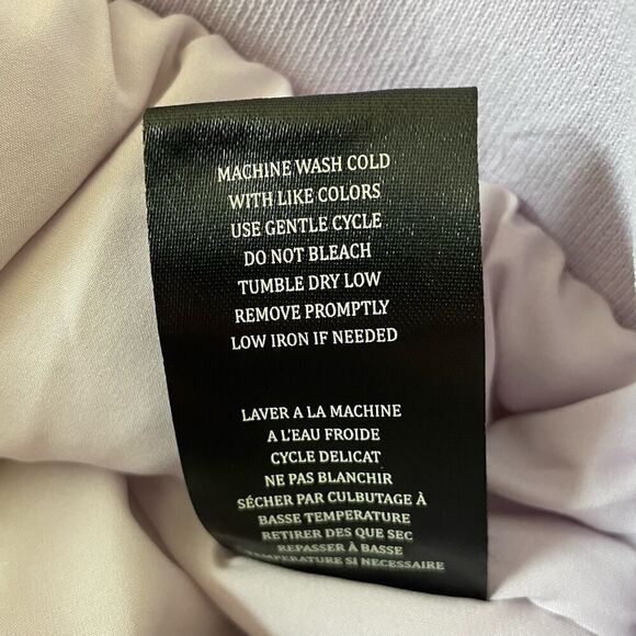 NWT Blank NYC Light Purple Bomber Jacket - Size: Small - Picture 9 of 9